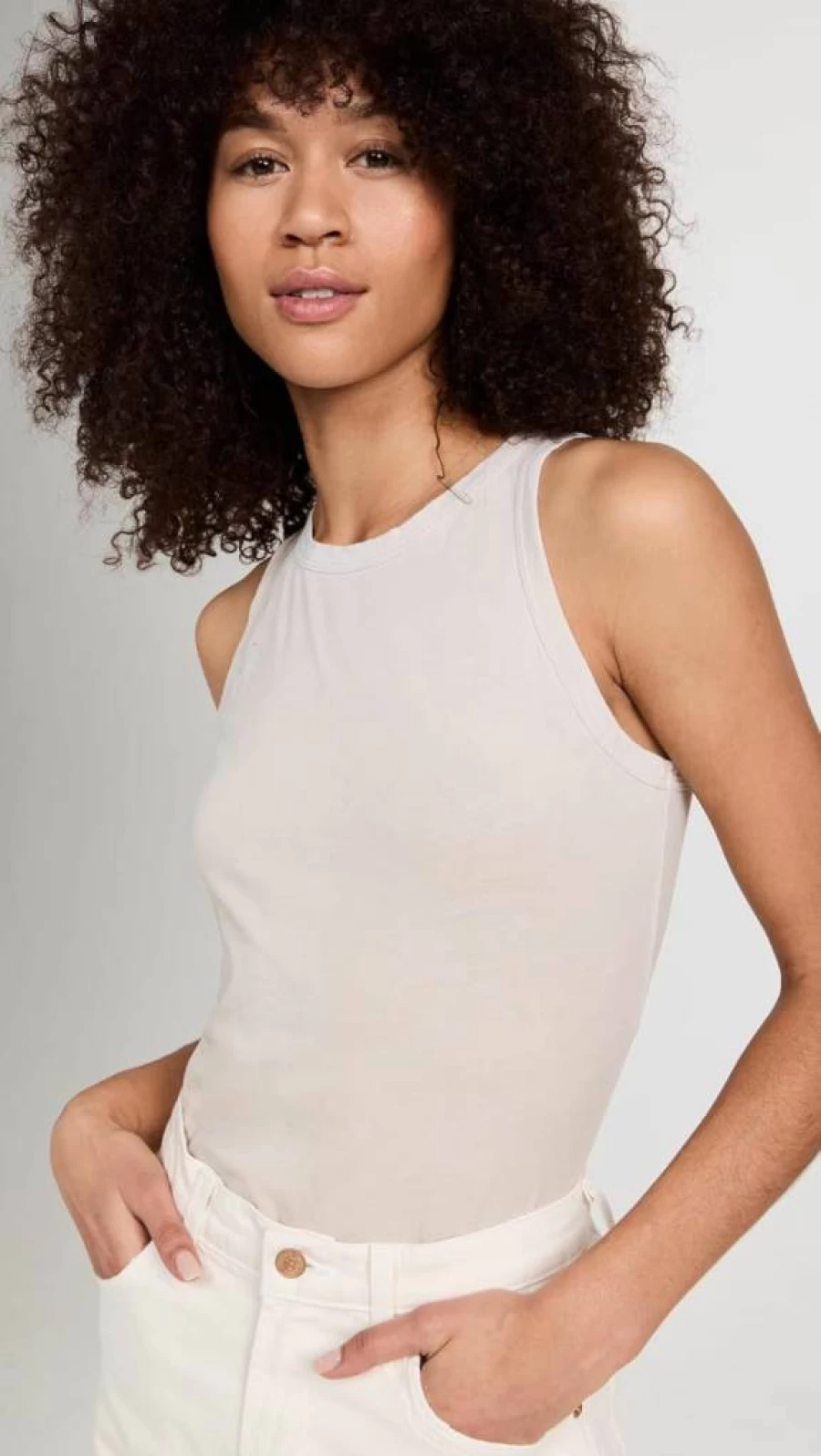 Cotton Citizen Women's Classic Fit Tank Top - Soft Comfortable Essential Casual Wear
