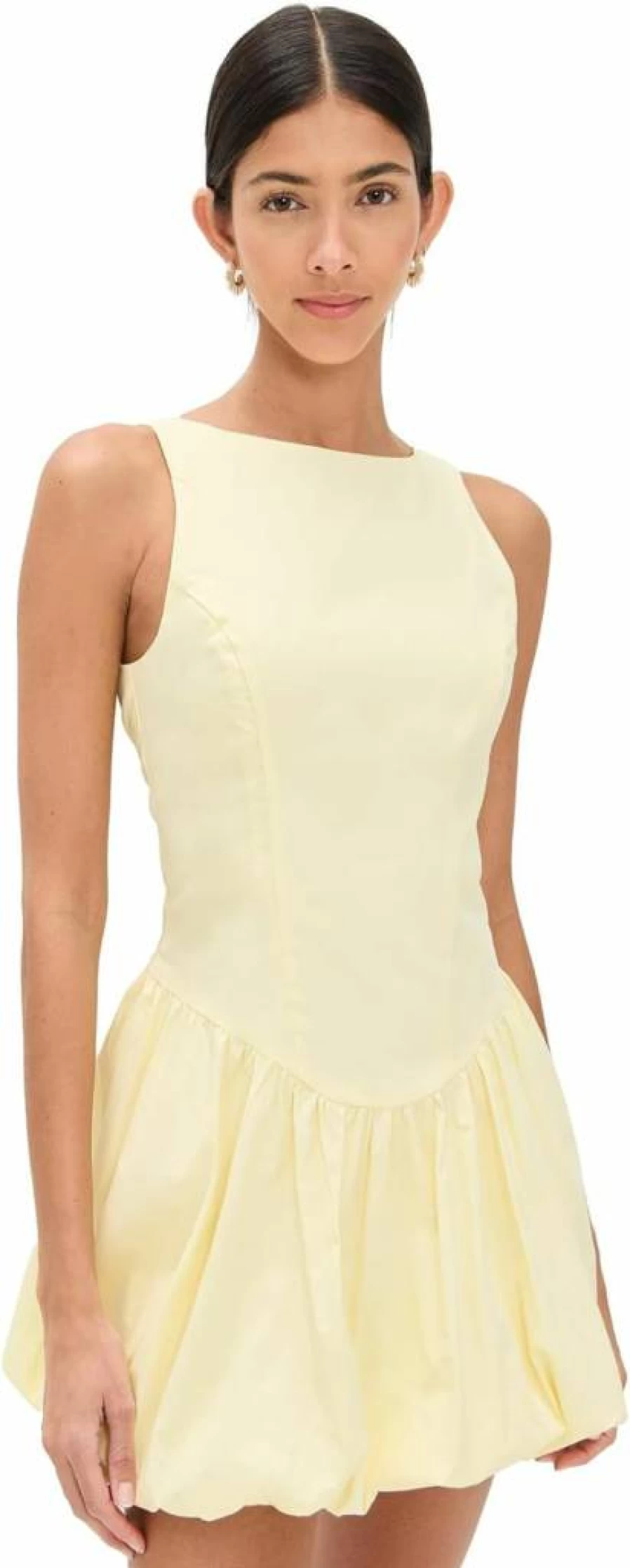 NIA Women's Tamara Dress - Elegant Flowy Summer Dress with V-Neck and Floral Print
