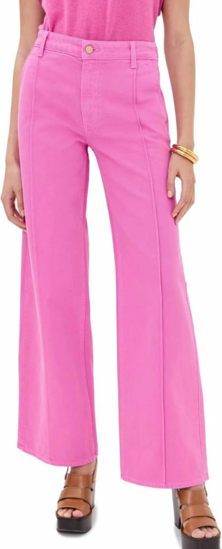 Ulla Johnson Women's The Asher High-Rise Distressed Denim Jeans - Vintage Blue Slim Fit Stretch Skinny Jeans