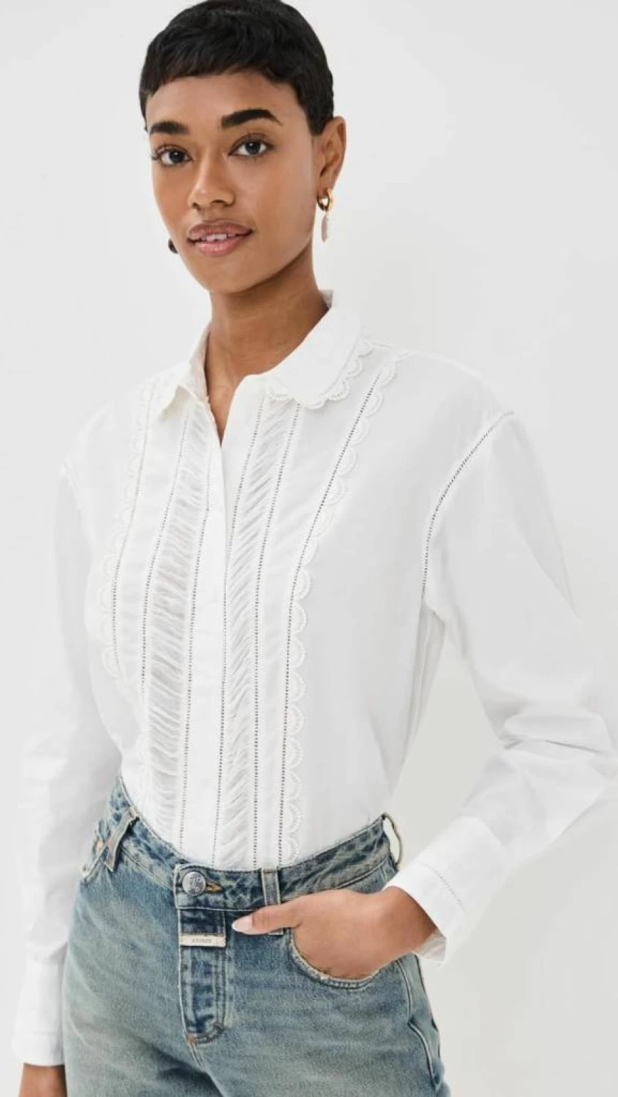 Ulla Johnson Women's Samira Blouse - Floral Printed Boho Chic Top