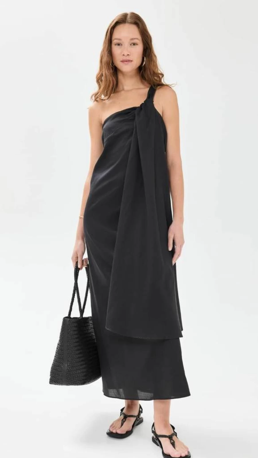 Culthera Women's Jaya Noir Elegant Evening Dress for Special Occasions