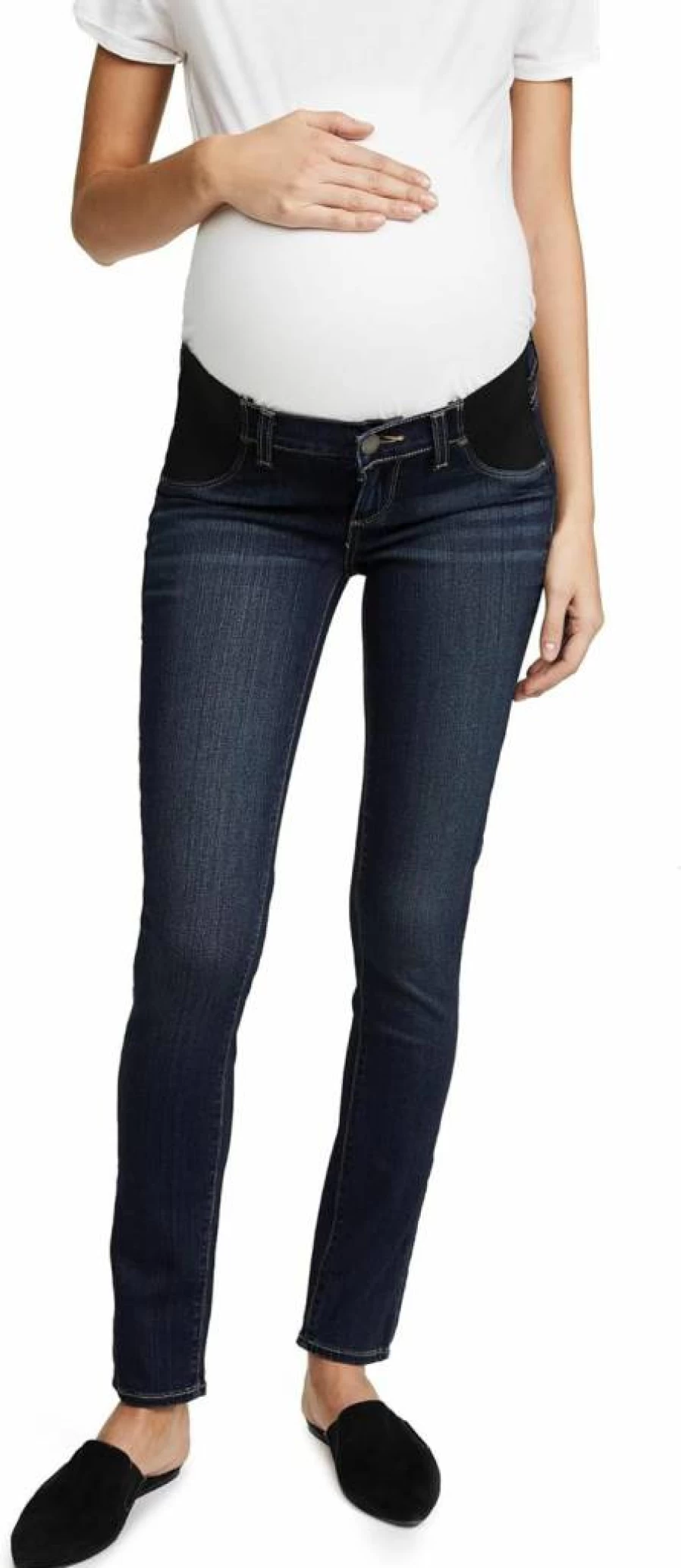 PAIGE Women's Transcend Verdugo Ultra Skinny Maternity Jeans - Denim Pregnancy Pants