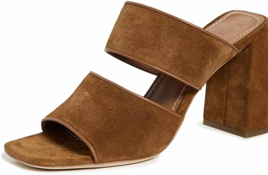STAUD Skylar Heel Sandals for Women - Elegant Designer Footwear
