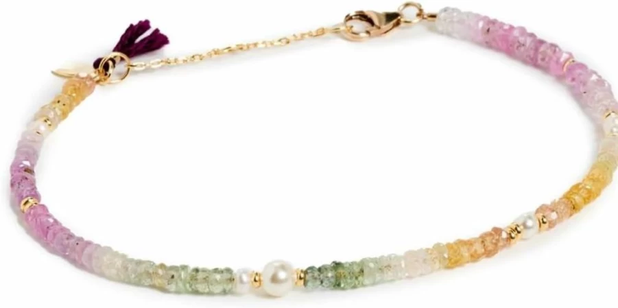 SHASHI Ella Gemstone Bracelet for Women - Elegant Beaded Jewelry Gift