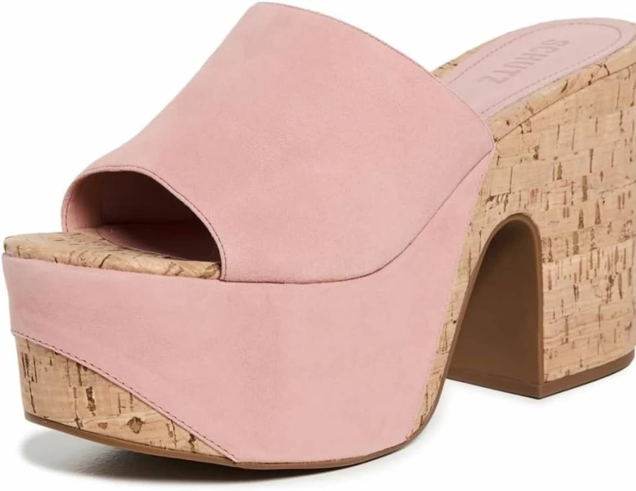 SCHUTZ Dalle Wave Platform Sandals for Women - Trendy High Heel Summer Shoes