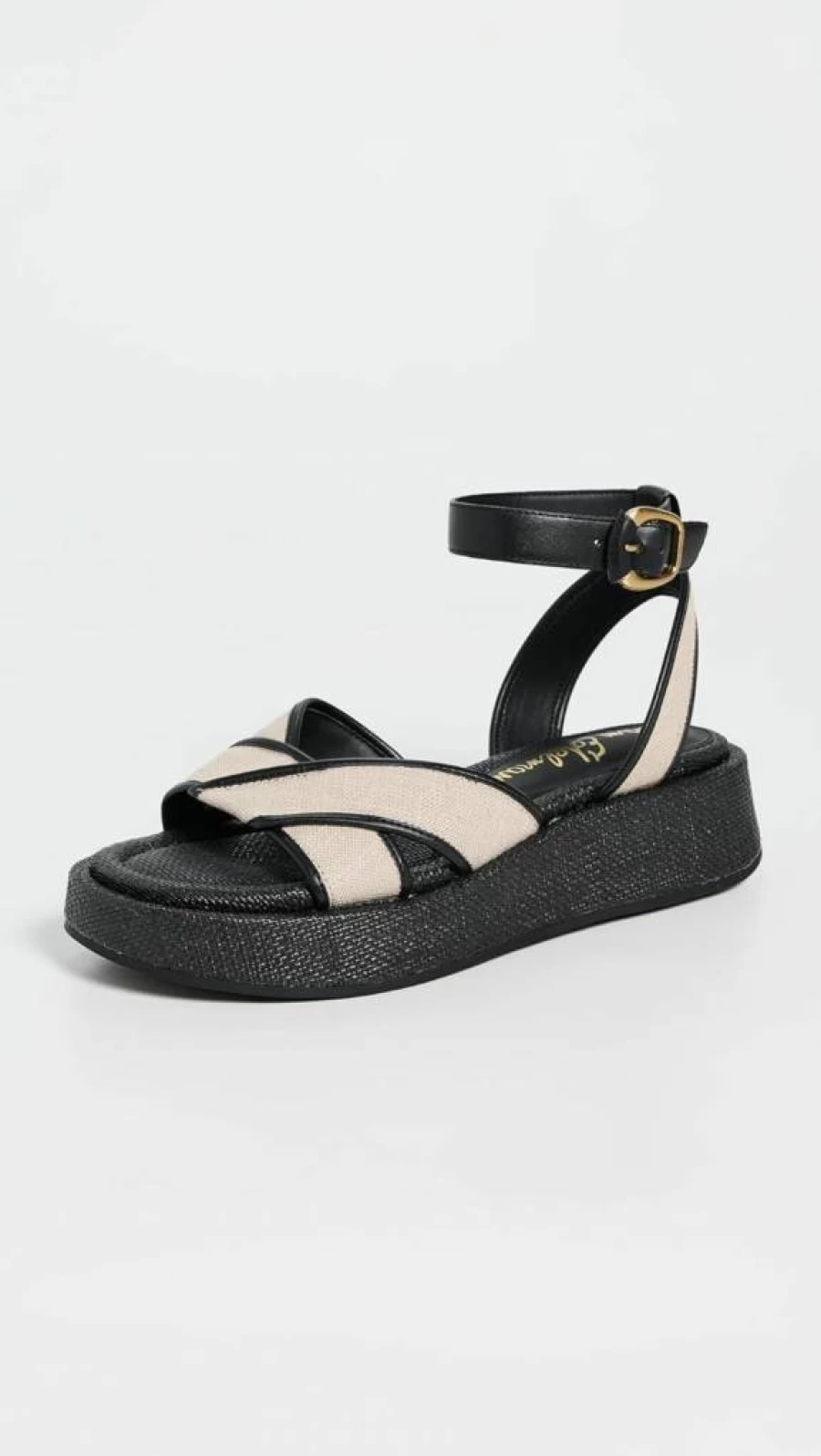 Sam Edelman Women's Nylie Sandal - Comfortable Stylish Leather Slide Sandals for Women