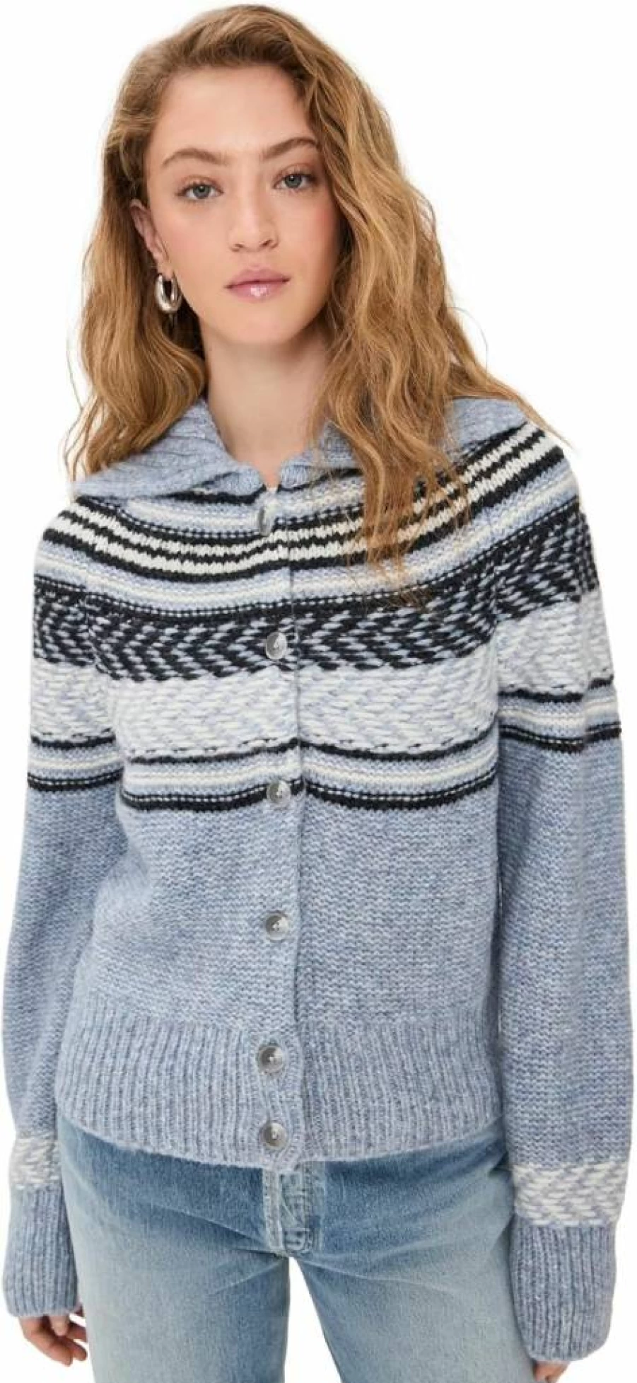 Faherty Women's Native Knitter Eyedazzler Sweater - Cozy Handmade Knit Pullover for Women