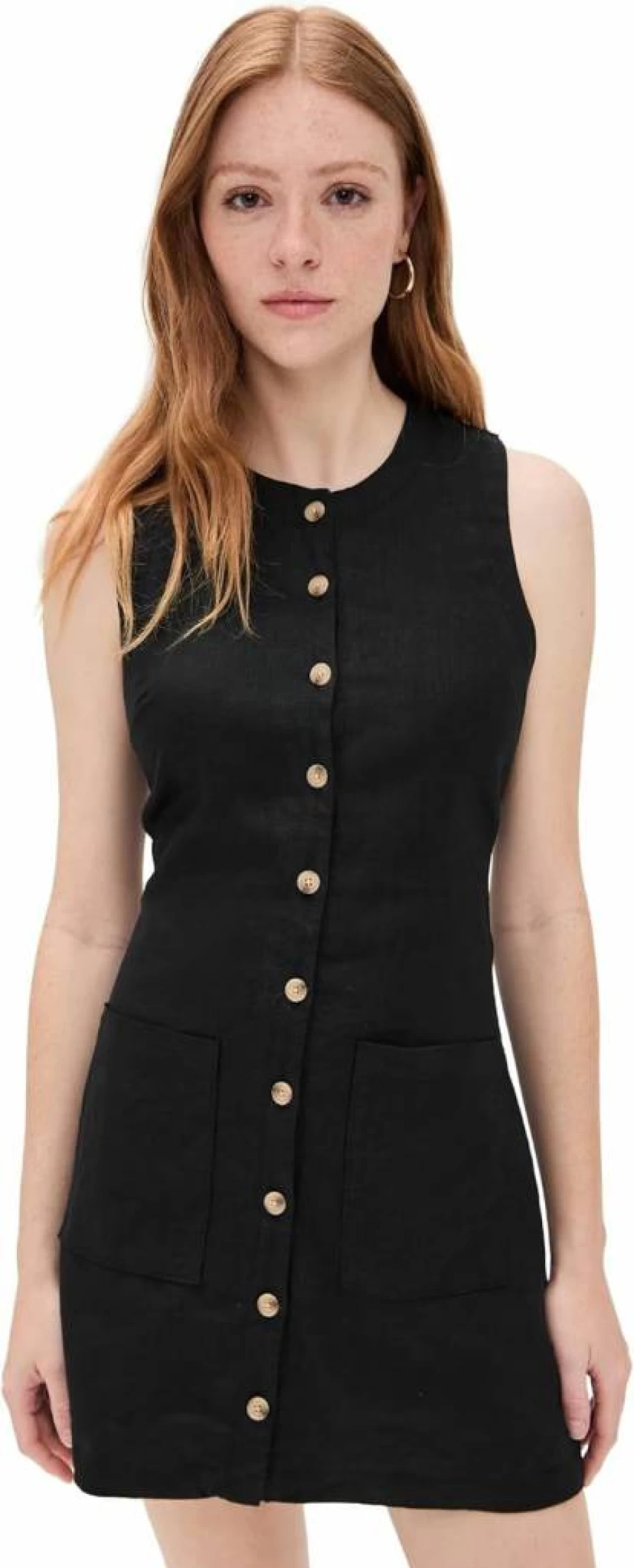 BLANKNYC Women's Sleeveless A-Line Mini Dress for City Nights Out