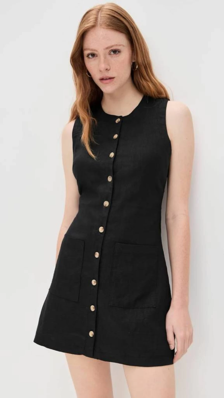BLANKNYC Women's Sleeveless A-Line Mini Dress for City Nights Out