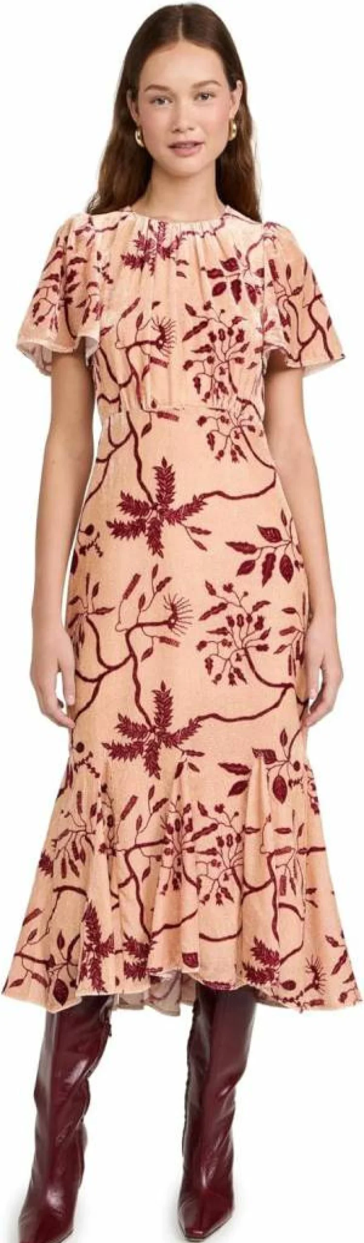 Rhode Women's Arabella Corduroy Dress - Stylish Corduroy Dress for Women
