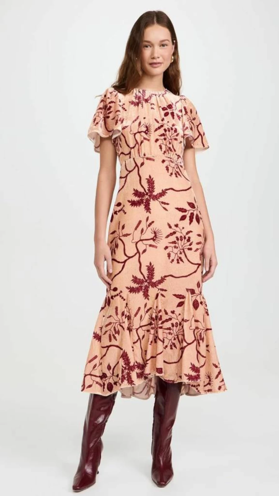 Rhode Women's Arabella Corduroy Dress - Stylish Corduroy Dress for Women