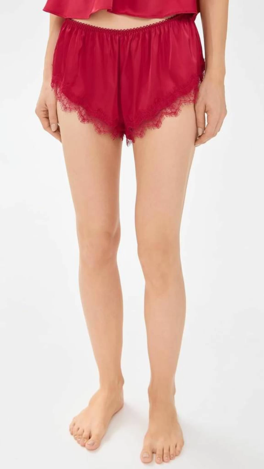 KAE THE LABEL Women's Sorrento High-Waisted Summer Shorts - Casual Comfort Stretch Denim Shorts for Women