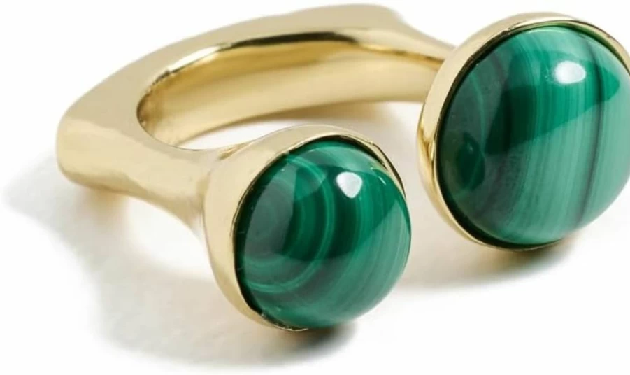 Ulla Johnson Lali Double Stone Ring for Women - Elegant Designer Jewelry