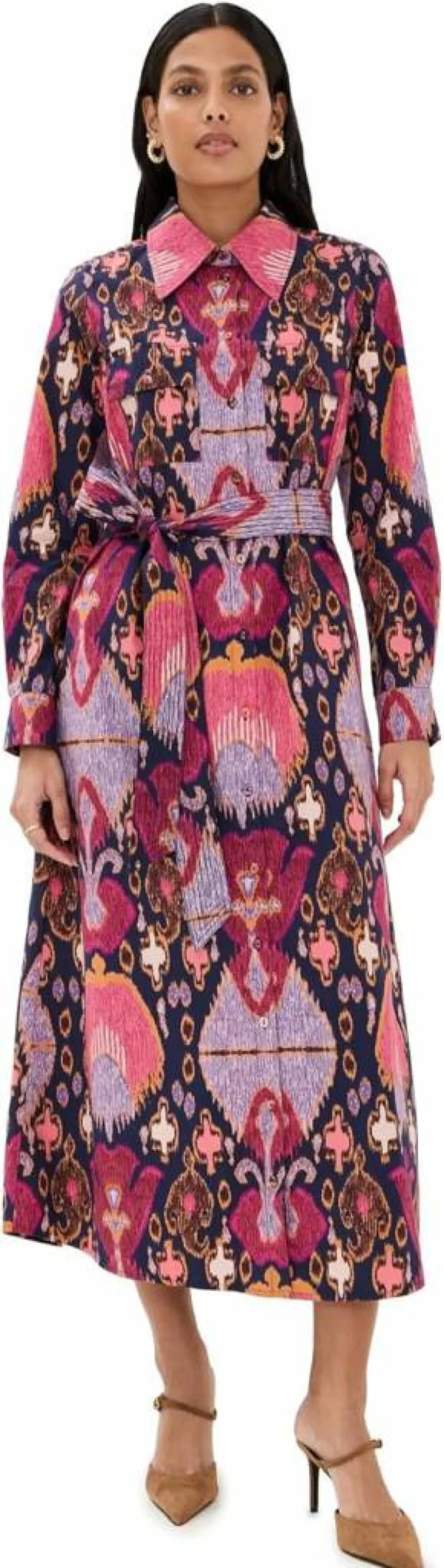 Figue Women's Bassa Dress - Elegant Boho Chic Maxi Dress for Summer