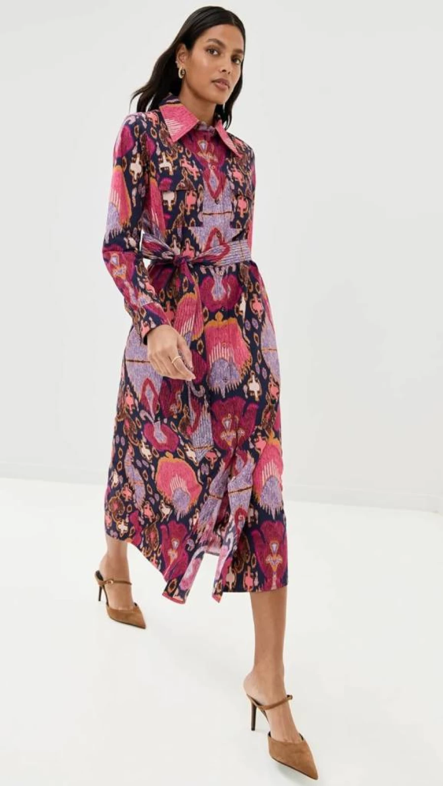 Figue Women's Bassa Dress - Elegant Boho Chic Maxi Dress for Summer