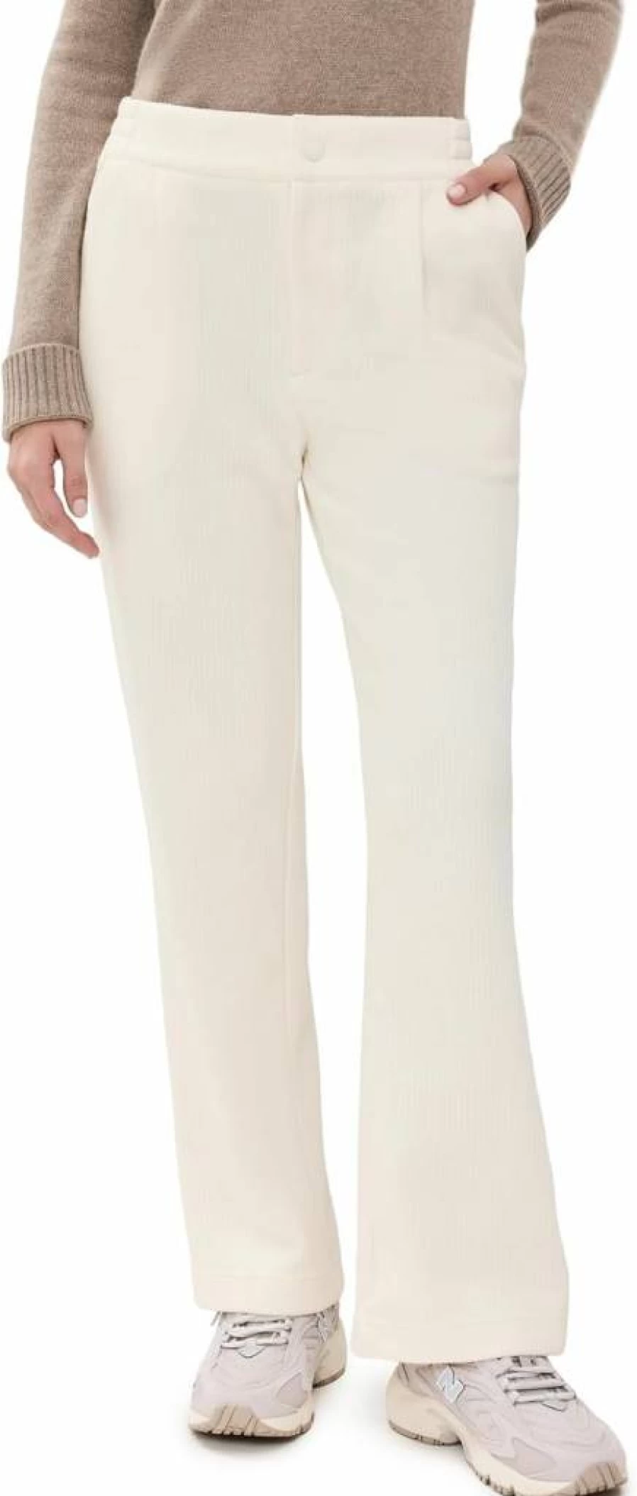 Varley Women's Aberdeen Corduroy Straight Leg Pants - Comfortable & Stylish Corduroy Trousers for Women