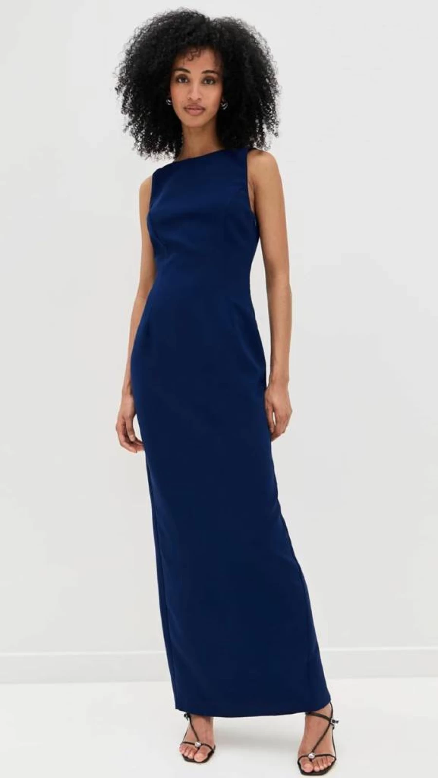Amanda Uprichard Women's Marbella Maxi Dress - Elegant Long Sleeve Flowy Boho Chic Party Gown
