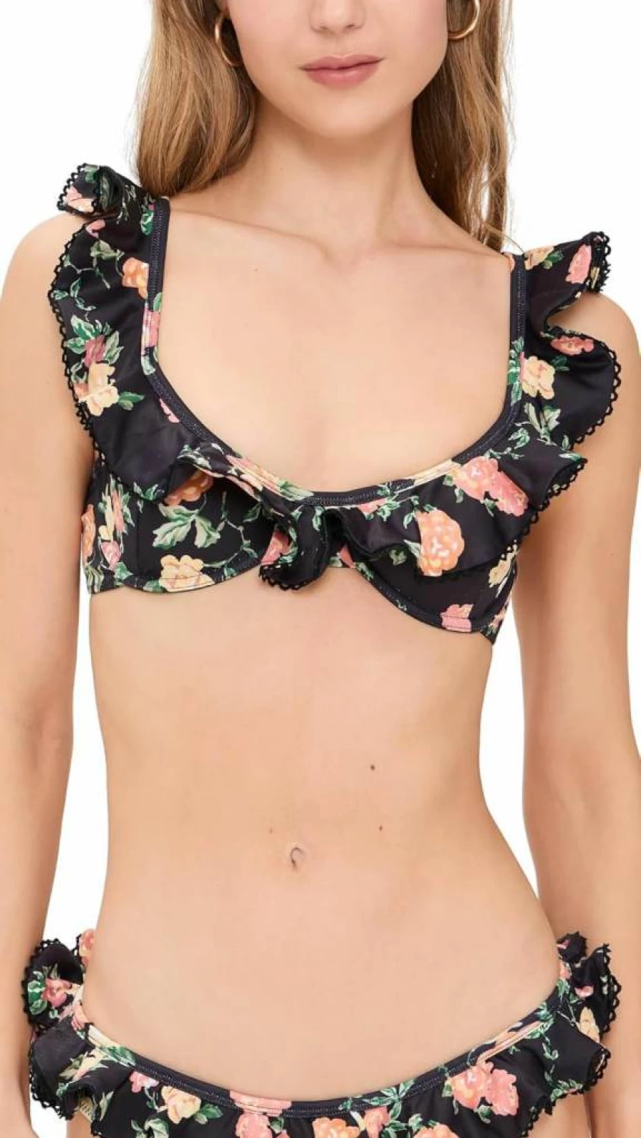 Caroline Constas Women's Anastasia Bikini Top - Stylish Swimwear for Women