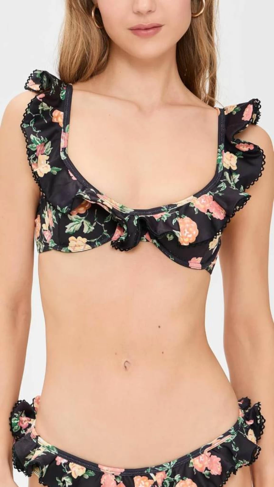 Caroline Constas Women's Anastasia Bikini Top - Stylish Swimwear for Women