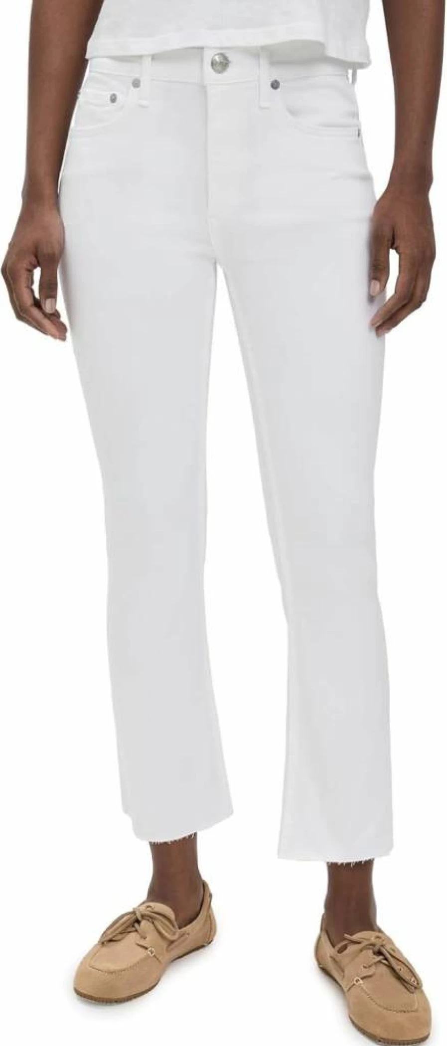 Rag & Bone Women's Peyton Mid Rise Bootcut Jeans - Stretch Denim Ankle-Length Pants