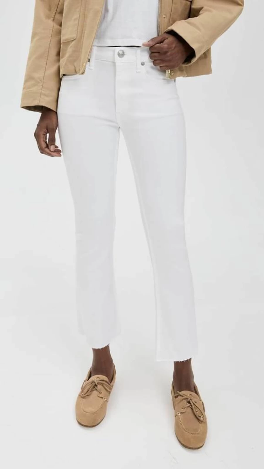 Rag & Bone Women's Peyton Mid Rise Bootcut Jeans - Stretch Denim Ankle-Length Pants
