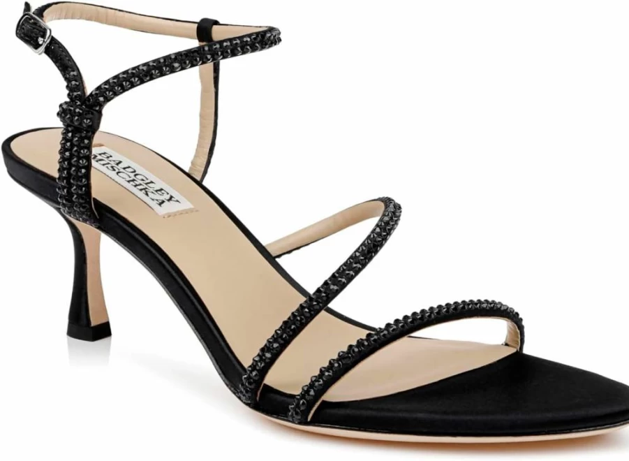 Badgley Mischka Julianna Women's Heeled Sandals - Elegant Dress Sandals for Women