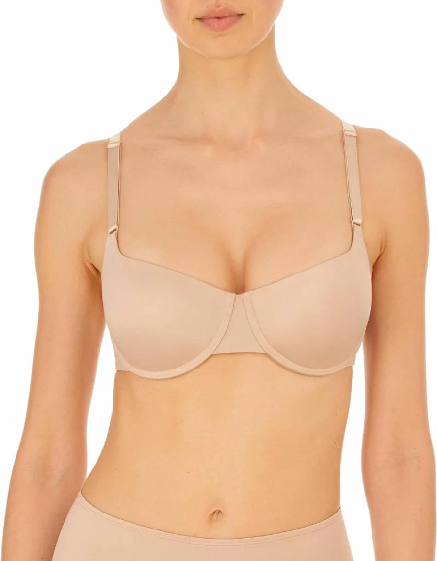 Natori Women's Liquid Convertible Balconette Push-Up Bra - Adjustable Straps & Comfort Fit