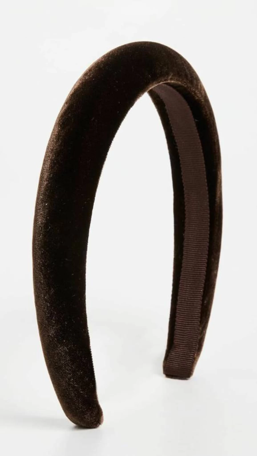 Jennifer Behr Tori Headband for Women - Brown Chocolate Hair Accessory, One Size Adjustable
