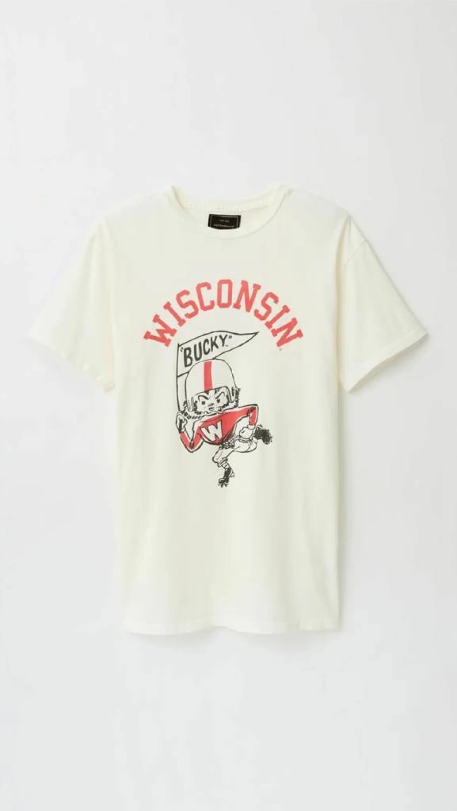 Original Retro Brand Women's Wisconsin Bucky Vintage T-Shirt