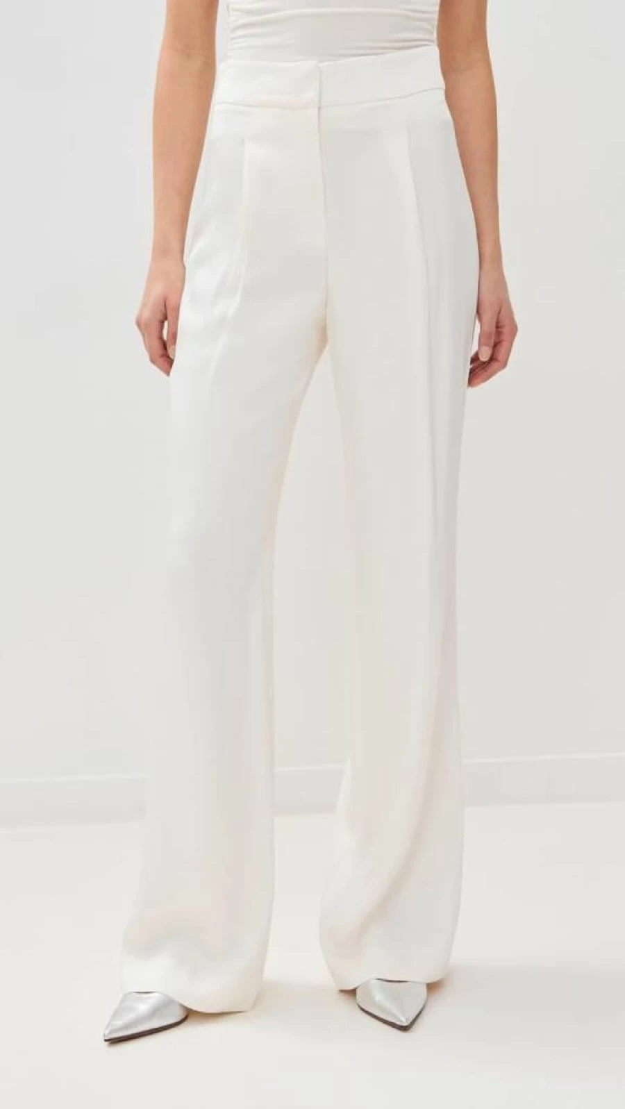 Veronica Beard Women's Robinne Pants - High-Waisted Tailored Trousers for Elegant Comfort