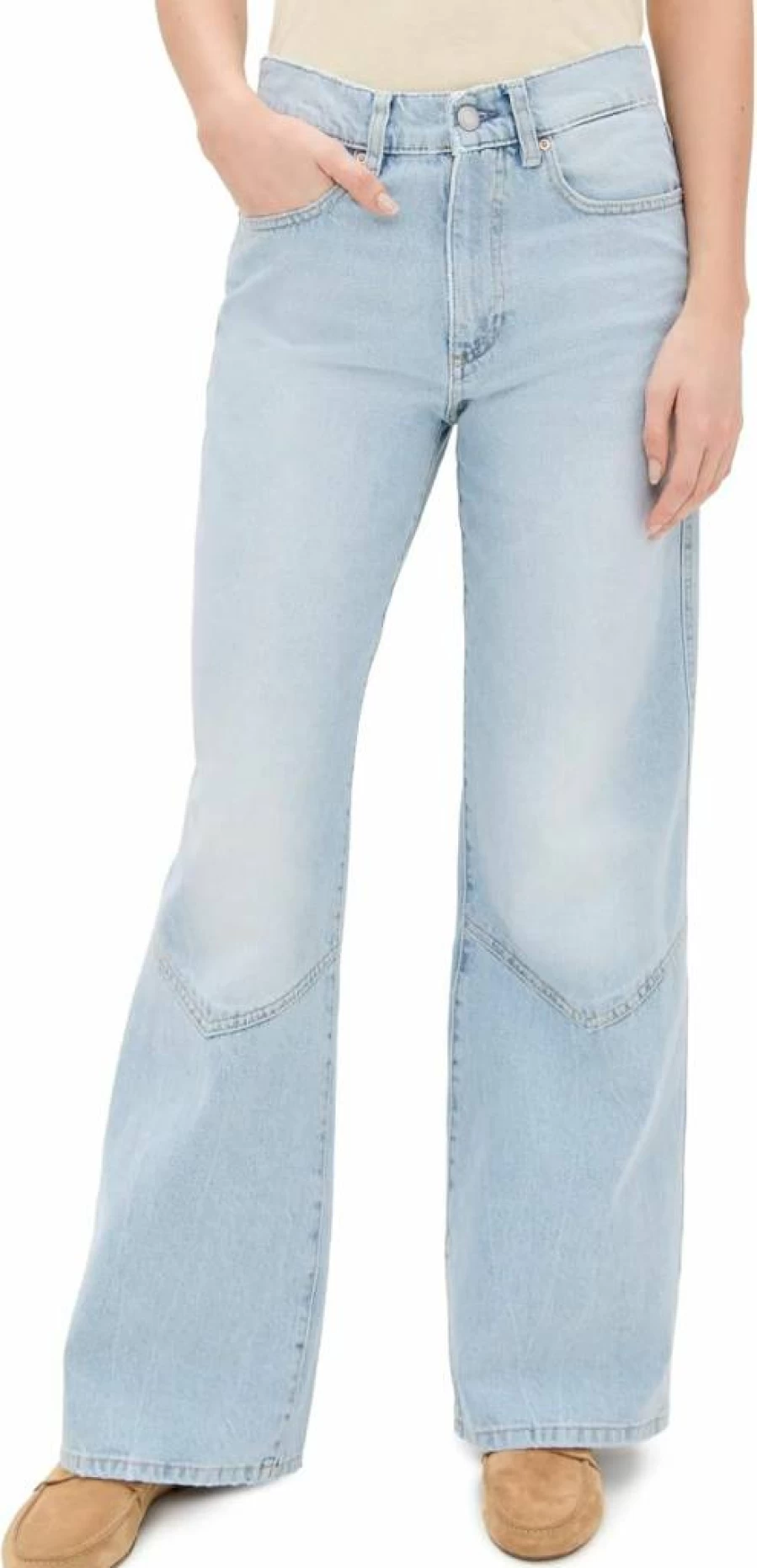 DL1961 Women's Desi Boot High Rise Skinny Jeans - Stretch Denim Bootcut Pants
