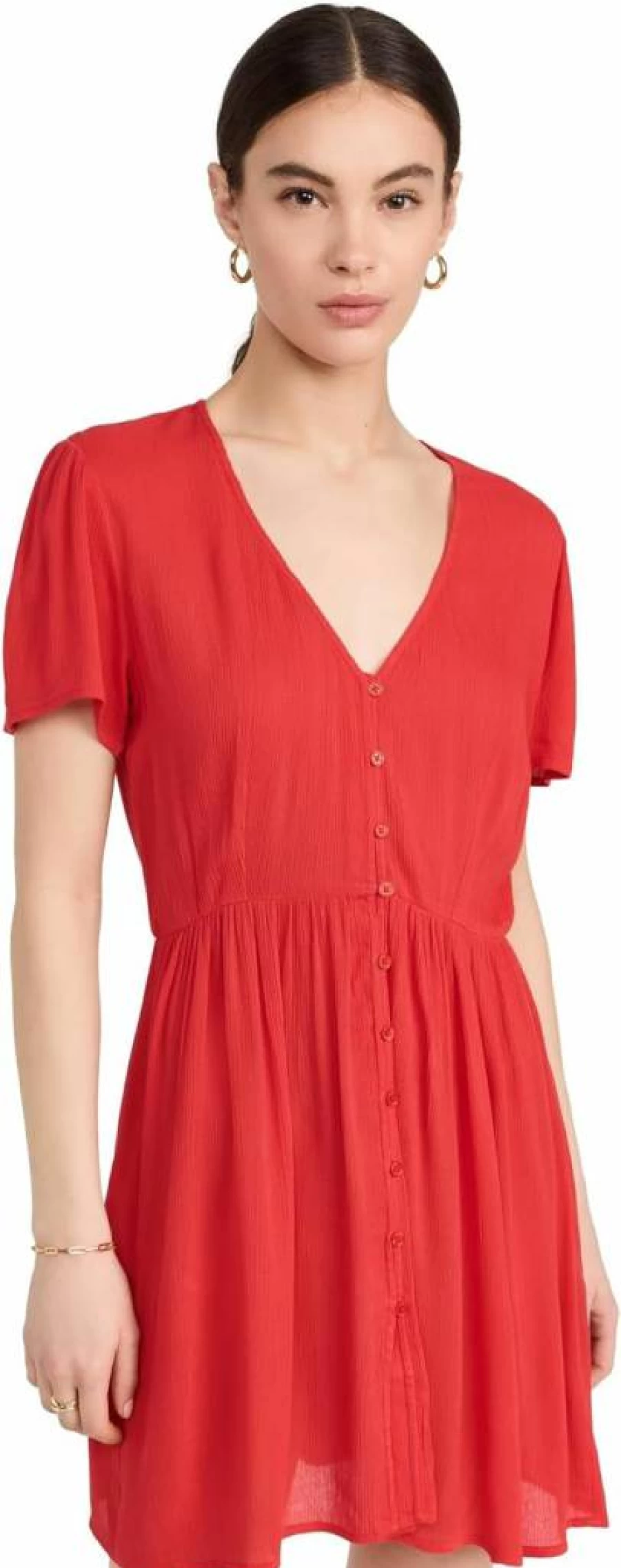 Playa Lucila Women's Mini Dress with Buttons - Stylish & Comfortable Summer Outfit