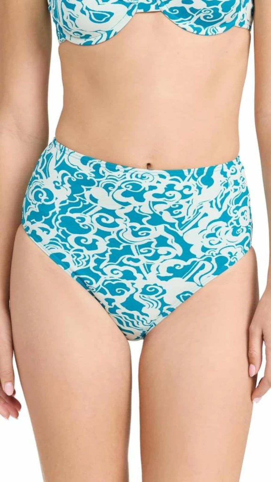ALC Women's Isla Bikini Bottoms - High-Waisted Swimwear for Women