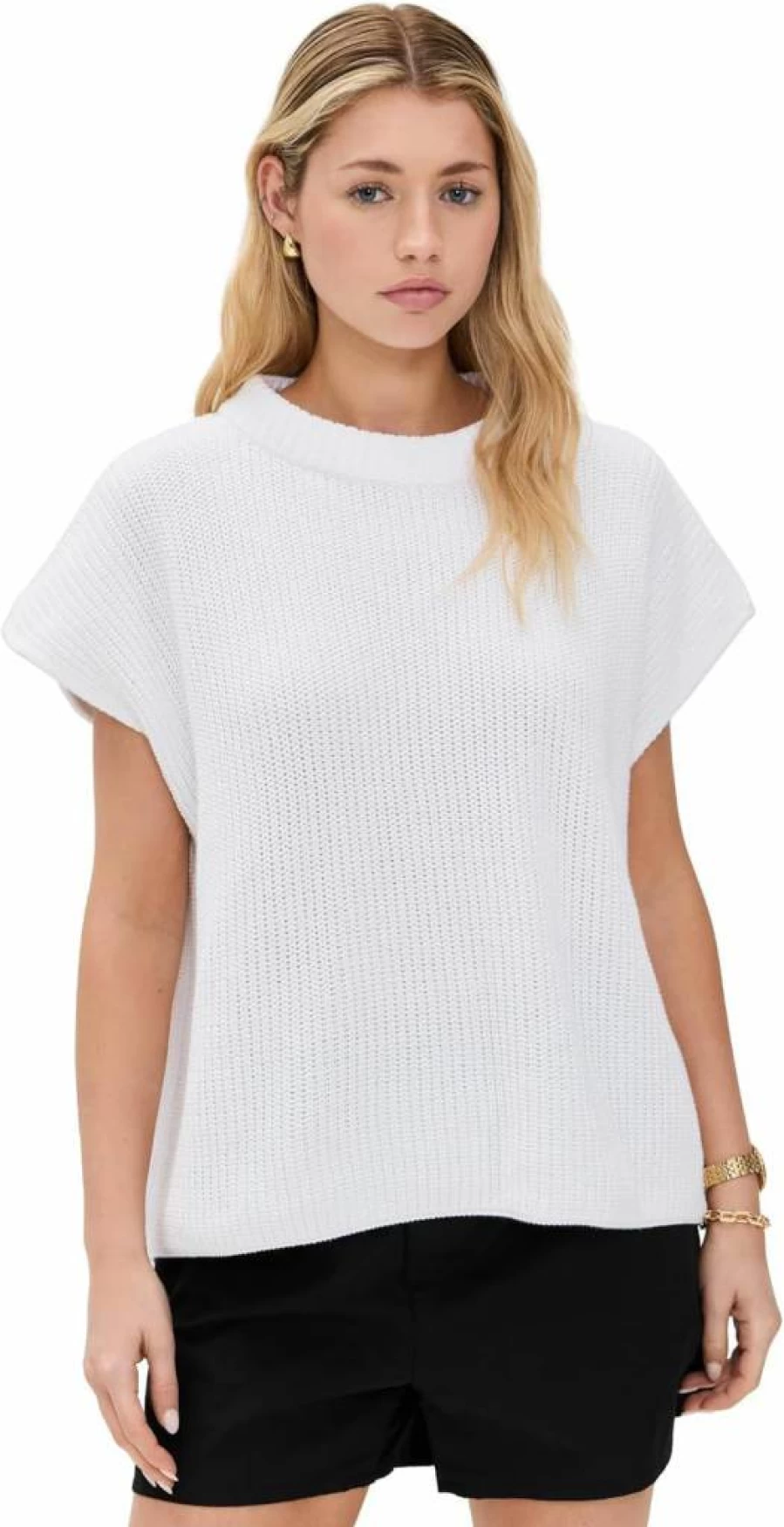 Frank & Eileen Women's Pebbles Sweater Vest - Classic Knit Cardigan for Women
