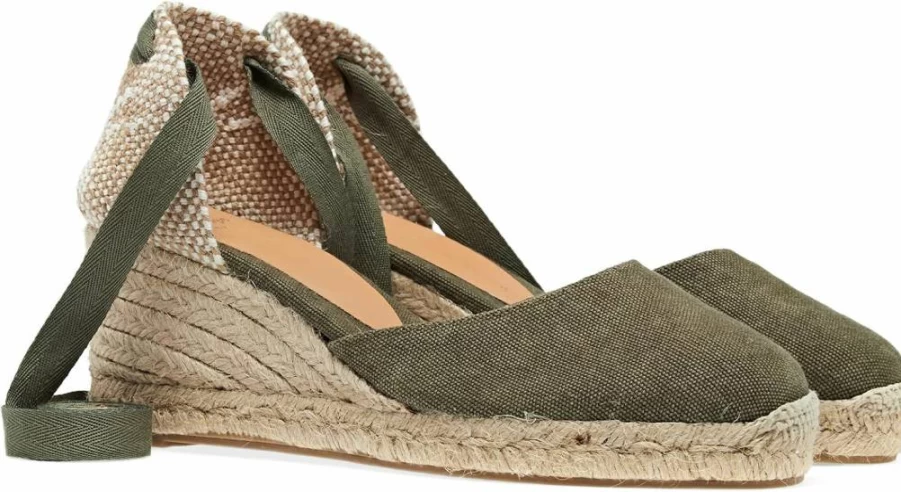 Castaner Women's Espadrilles - Classic Canvas Wedge Sandals for Summer