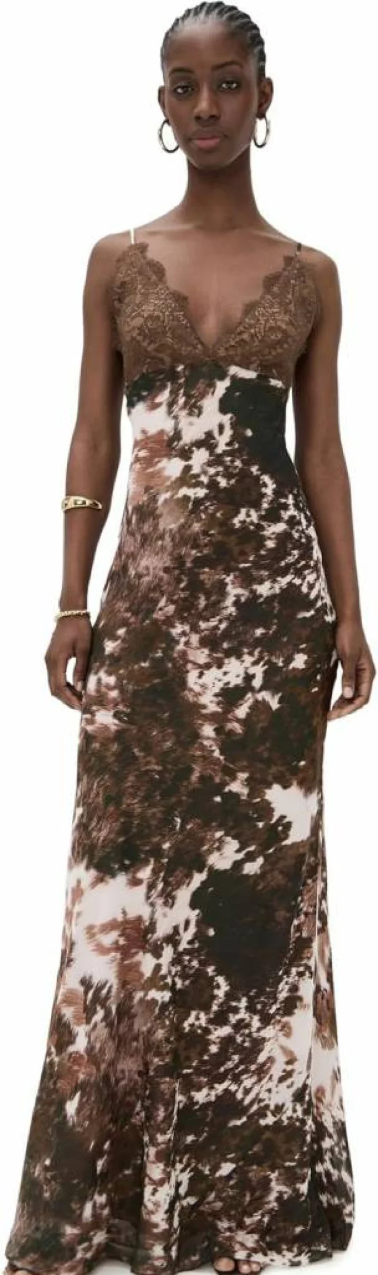 L'AGENCE Susanna Lace Bust Slip Dress for Women - Elegant Feminine Style