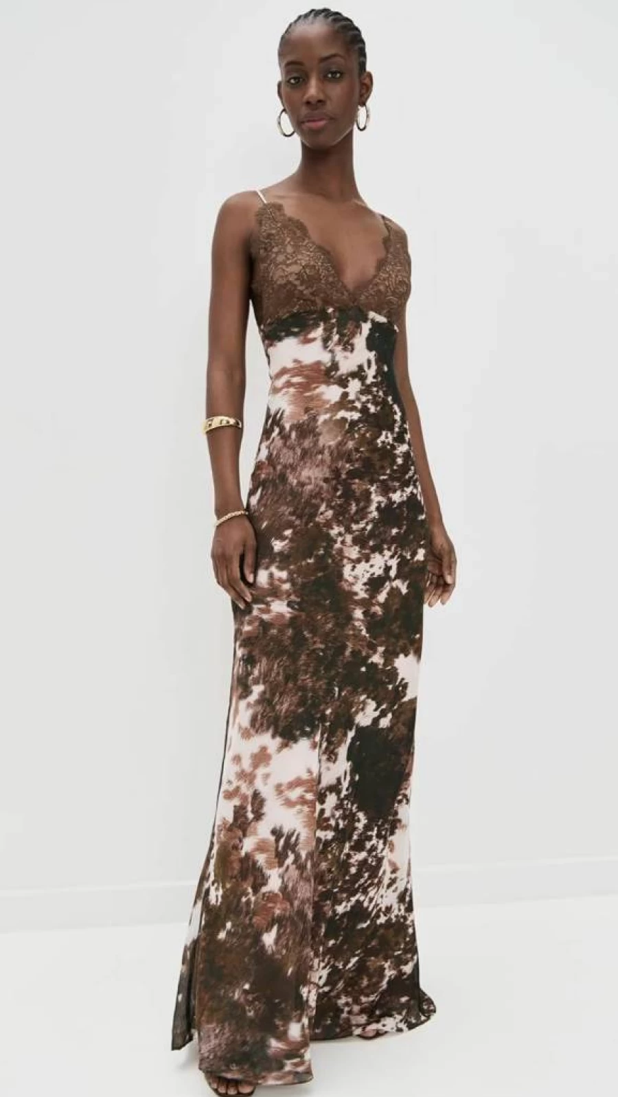 L'AGENCE Susanna Lace Bust Slip Dress for Women - Elegant Feminine Style