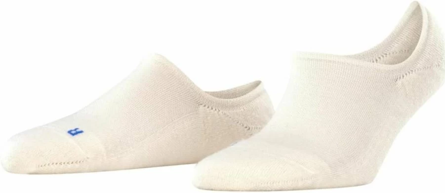 FALKE Women's No Show Wool Socks for Warmth - 1 Pair Premium Invisible Liner Socks