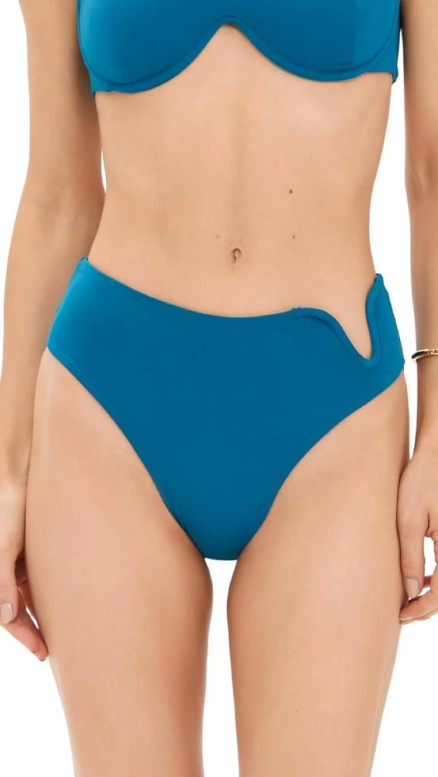 Riot Swim Women's Eliza Bikini Bottoms - High-Waisted Swimwear for Women