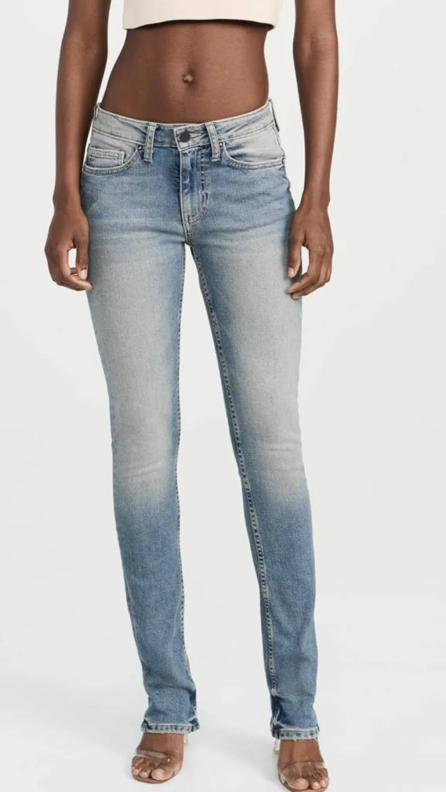 Oak & Acorn Women's Zero 8 Kick Fit Jeans - High Waist Stretch Denim for Comfort & Style