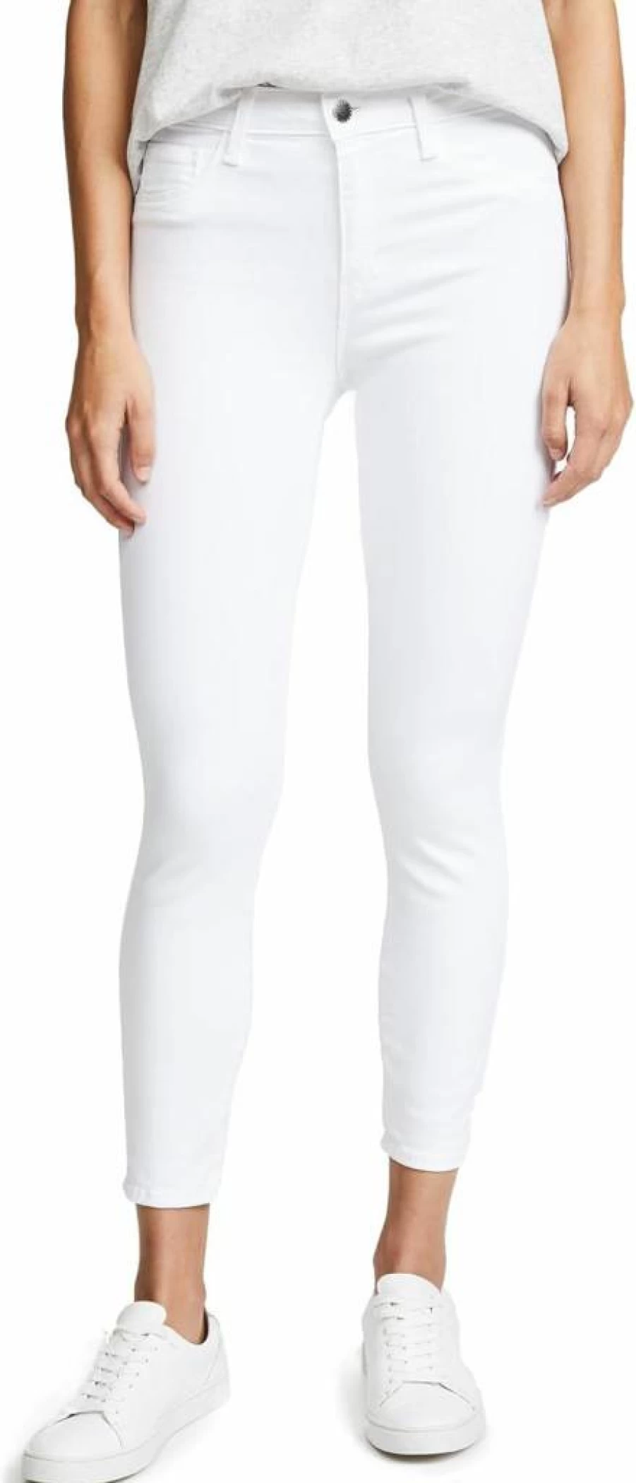 L'AGENCE Women's Margot High Rise Skinny Jeans - Slim Fit Stretch Denim Pants