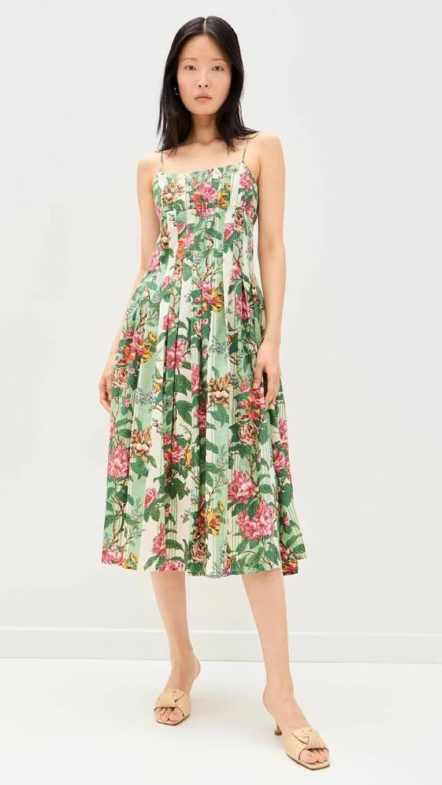 MILLE Women's Tully Dress - Elegant Flowy Summer Dress for Women