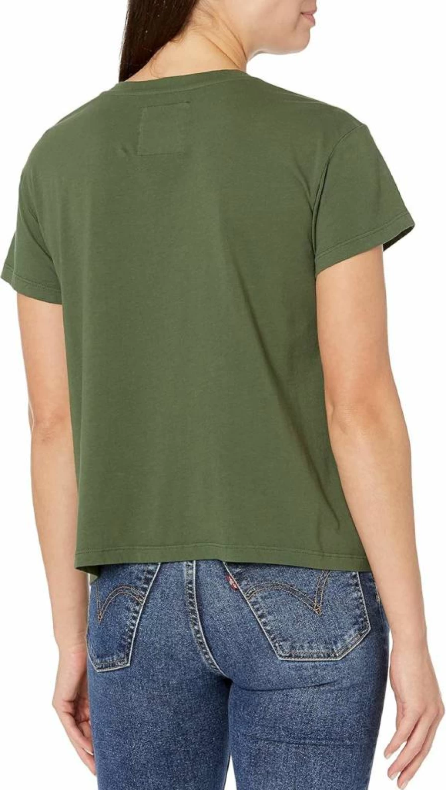 Velvet by Graham & Spencer Women's Topanga Velvet Tee - Soft Casual Short Sleeve T-Shirt