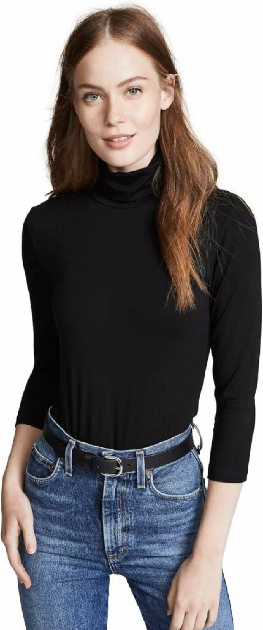 L'AGENCE Women's Aja Turtleneck Sweater - Premium Knit Top for Women