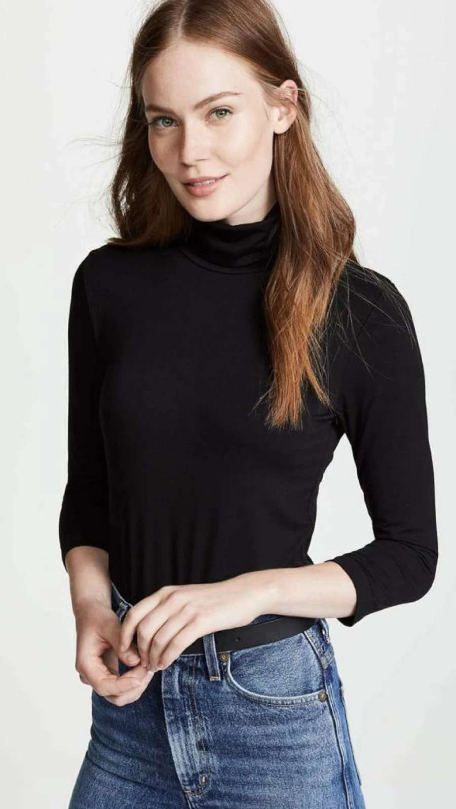 L'AGENCE Women's Aja Turtleneck Sweater - Premium Knit Top for Women
