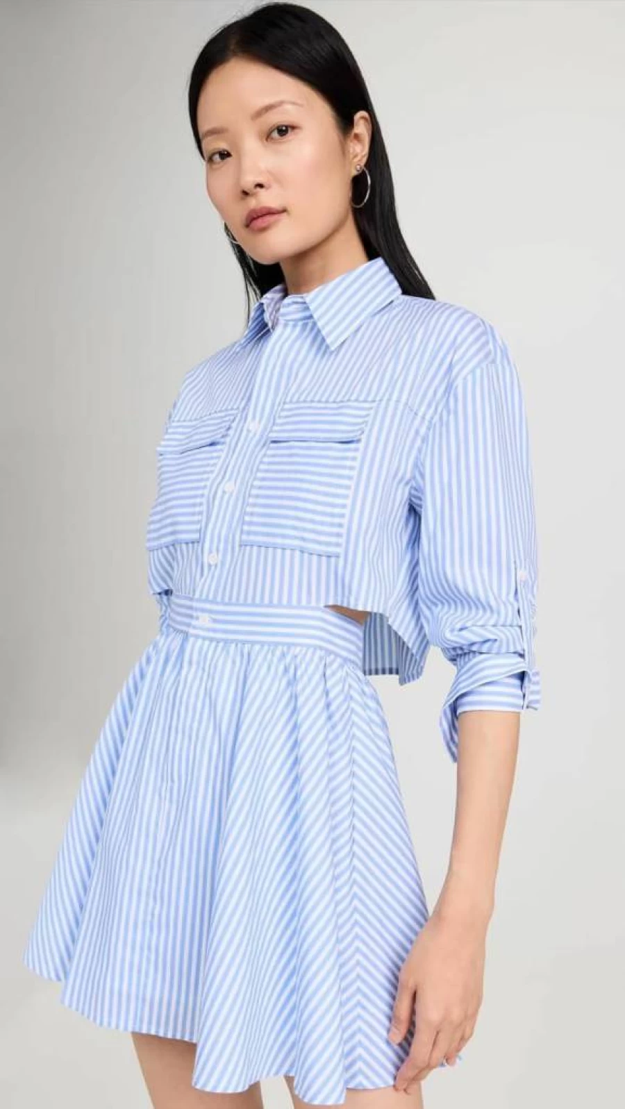 O.P.T Women's Striped Long Sleeve Casual Dress - Stylish Comfort for Everyday Wear