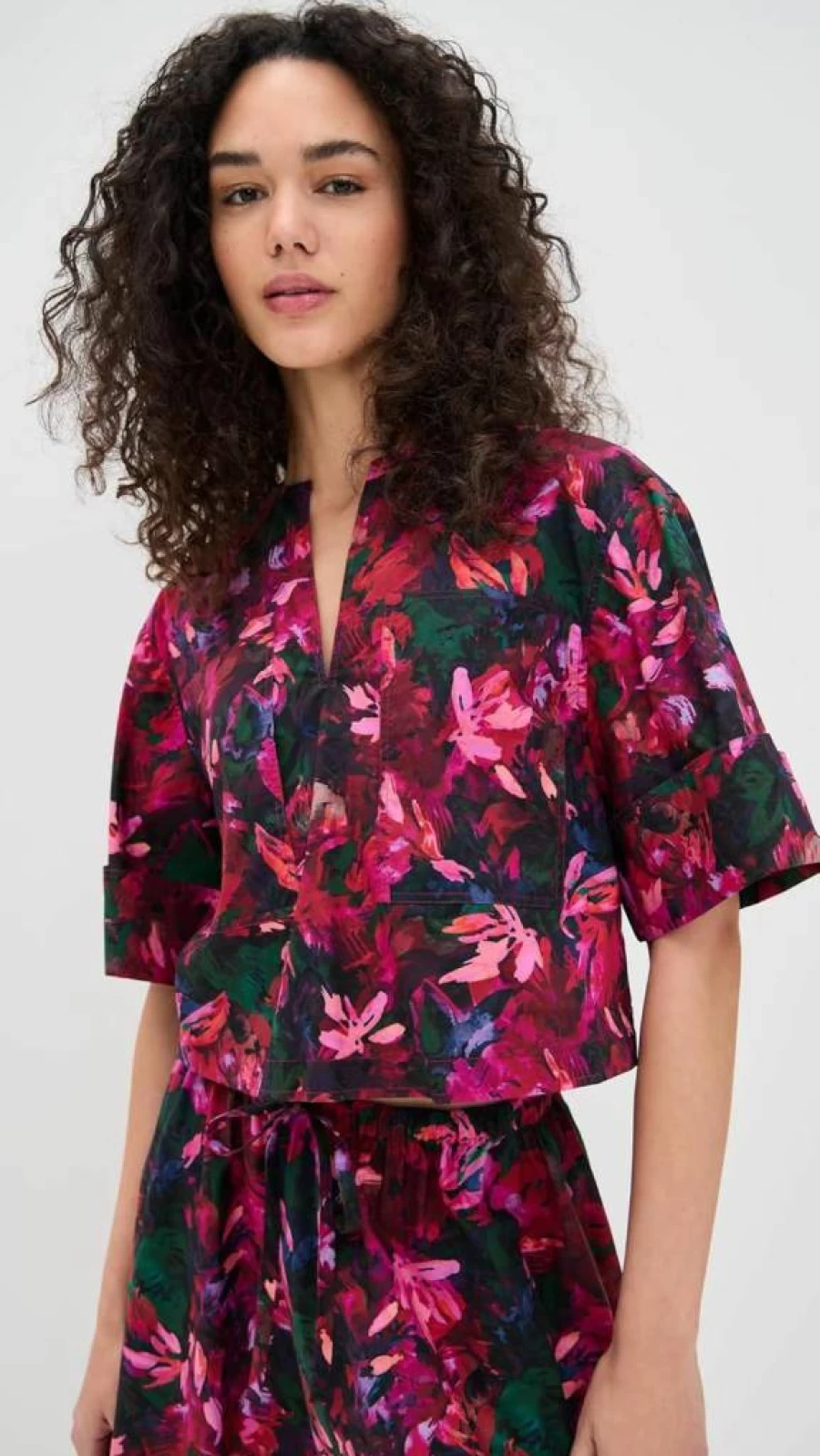 Ulla Johnson Suri Blouse for Women - Floral Printed Boho Chic Top