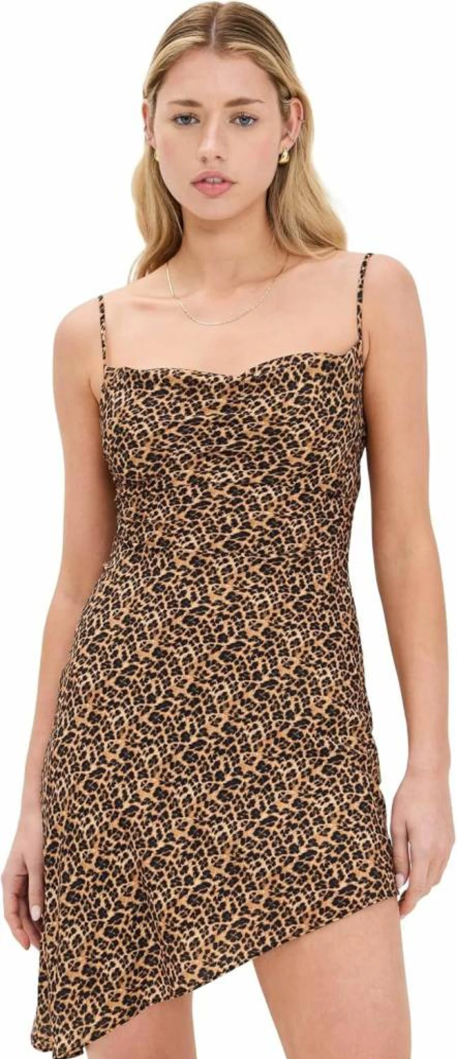Miaou Women's Helga Dress - Stylish Floral Print Summer Dress with Ruffles