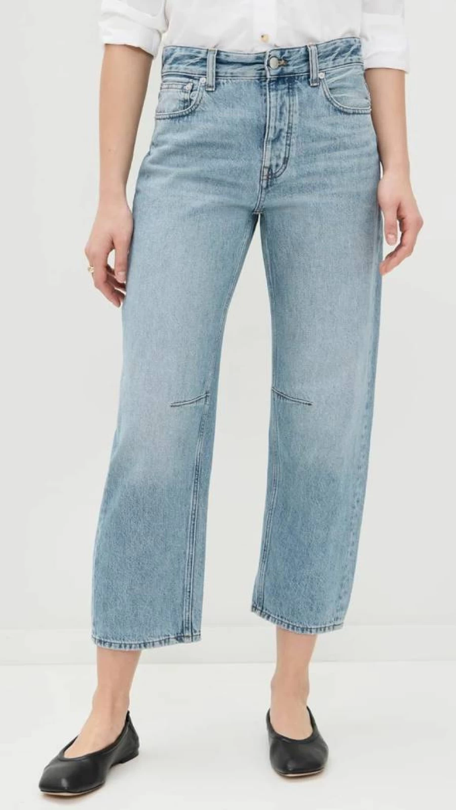 Madewell Women's Horse Shoe Embroidered High-Rise Skinny Jeans for Women