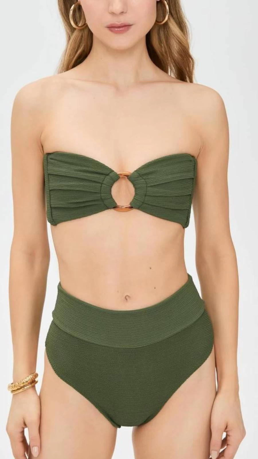 Montce Women's Tori Bandeau Bikini Top - Stylish Summer Swimwear